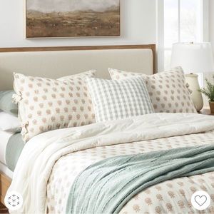 Threshold Studio McGee textured check pillow